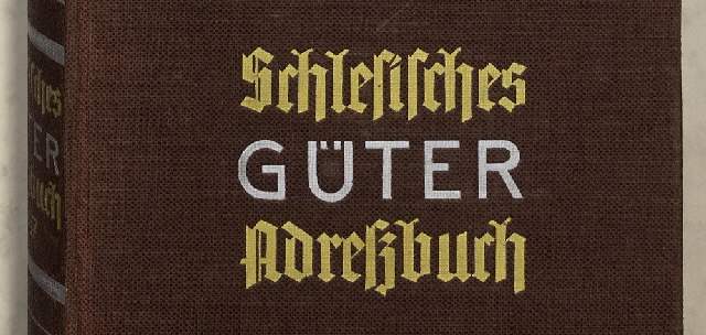 Schl. Gter Adressbuch 1937