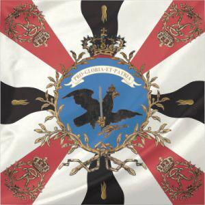 Leibfahne IR 32 (Alt) von Rothkirch (1770-1785)