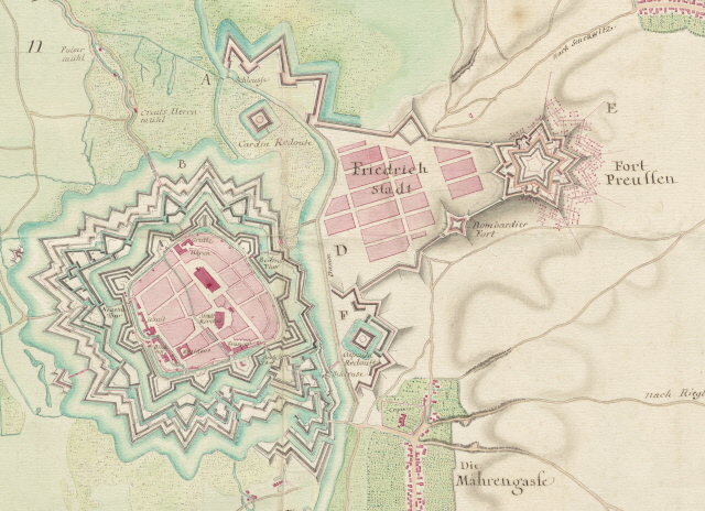 Neiße um 1750 Neiße um 1750
